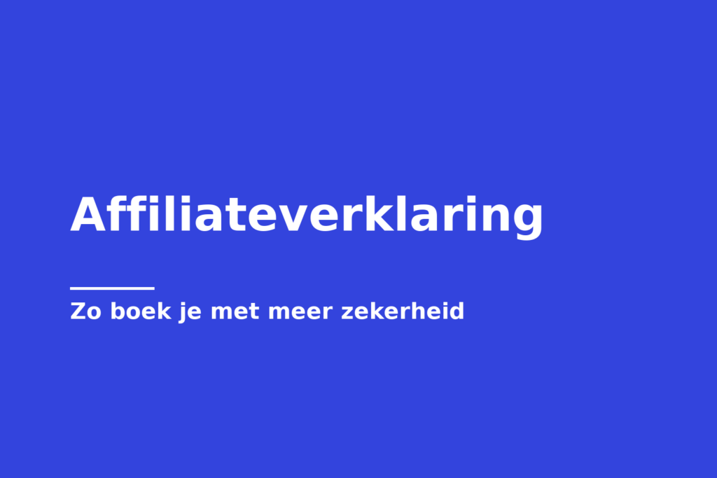 Affiliateverklaring