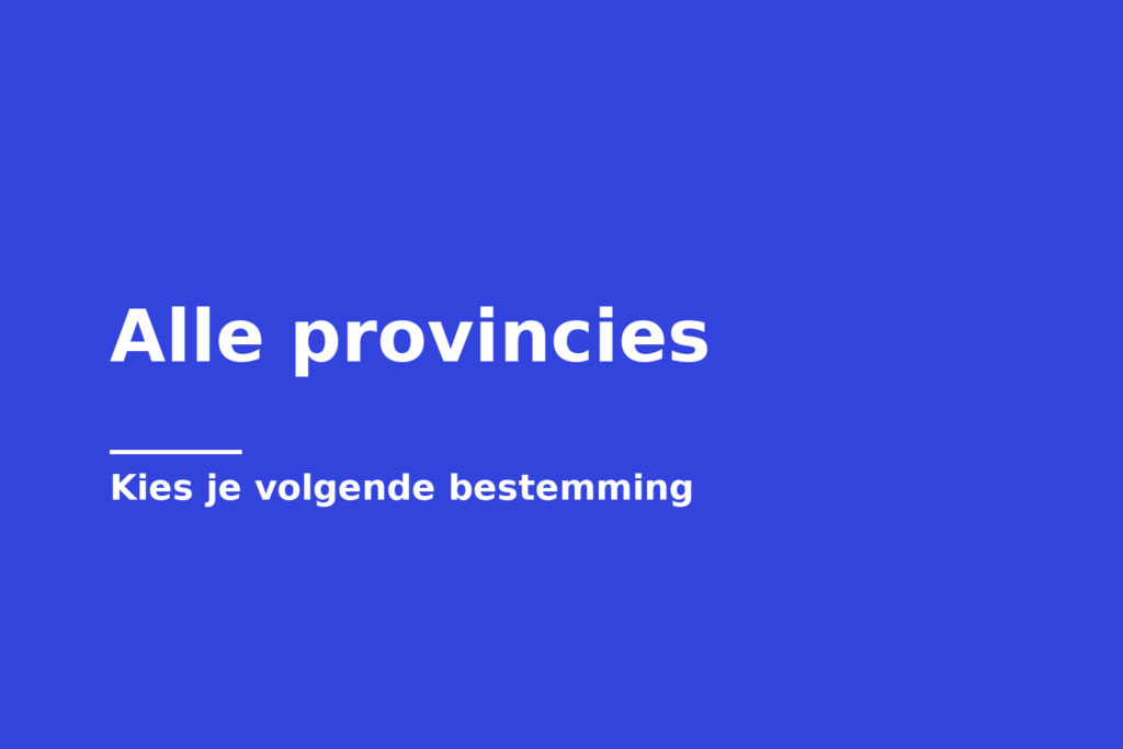 Alle provincies