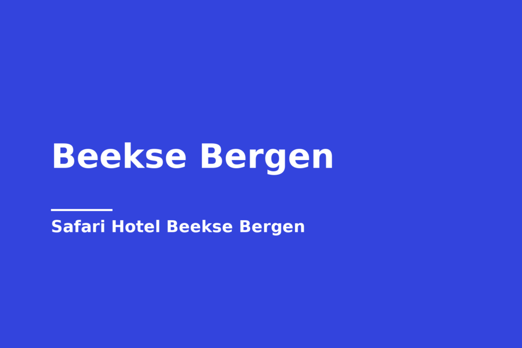 Beekse Bergen