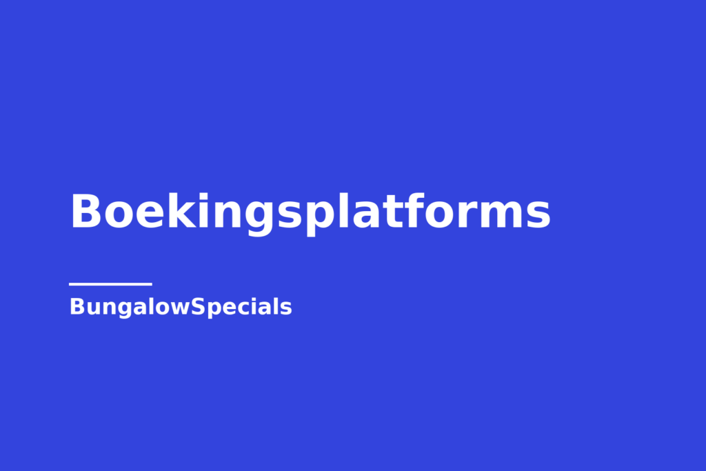Boekingsplatforms