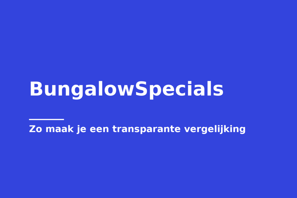 BungalowSpecials