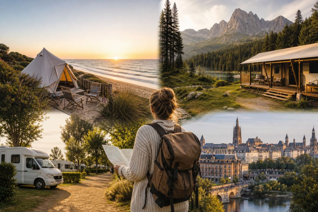 Campings en glamping | Verblijven