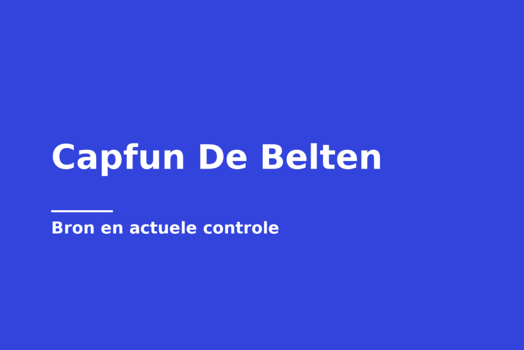 Capfun De Belten