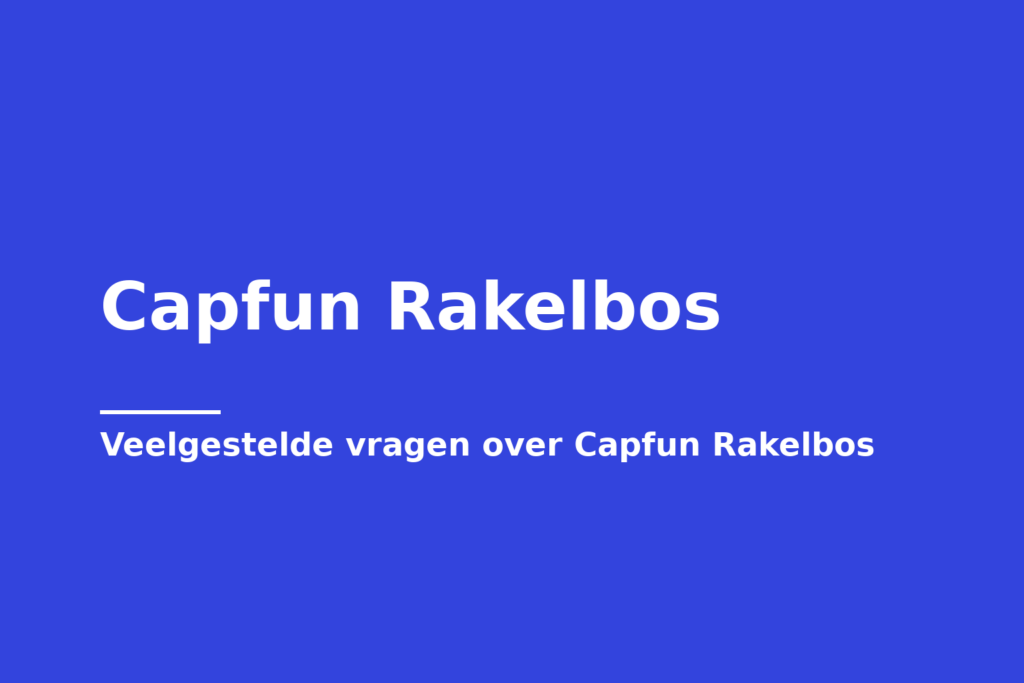Capfun Rakelbos