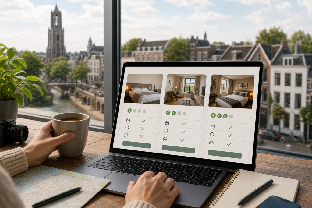Een goedkoop weekend weg in Utrecht: zo vergelijk je slim