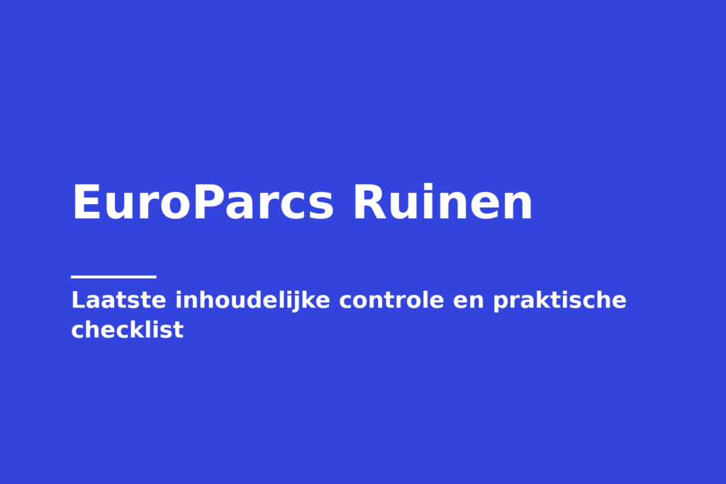 EuroParcs Ruinen