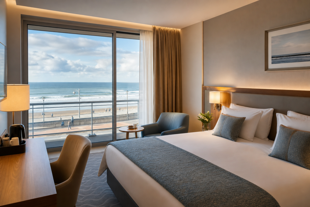 Hotel aan zee Nederland