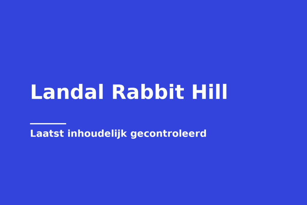 Landal Rabbit Hill