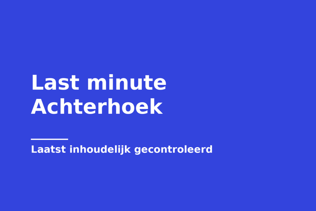 Last minute Achterhoek
