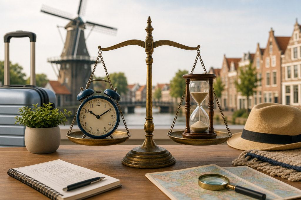 Last minute boeken of vroegboeken voor Nederland: wat past