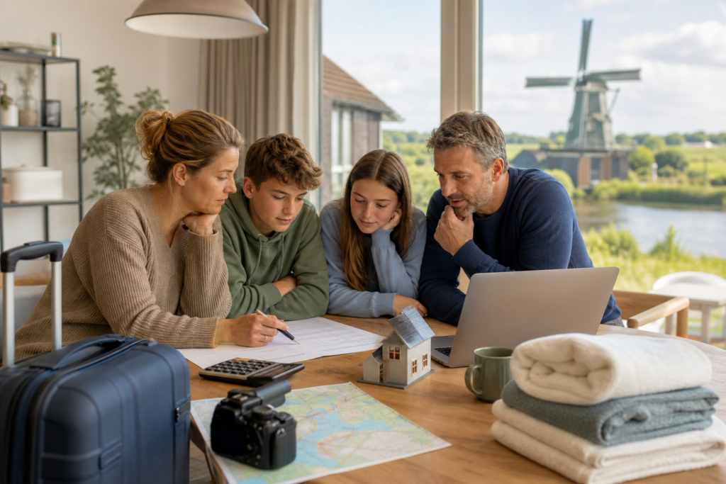 Last minute in Nederland voor een gezin met tieners