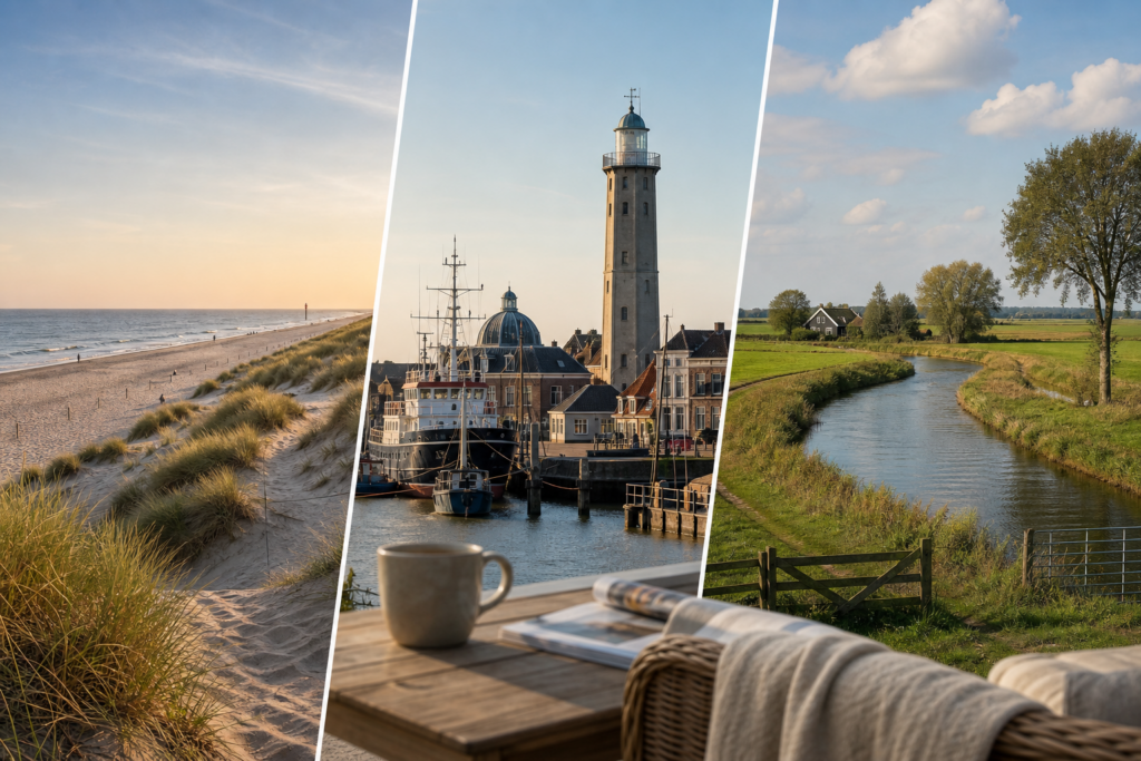 Last minute naar de Kop van Noord-Holland: verblijven