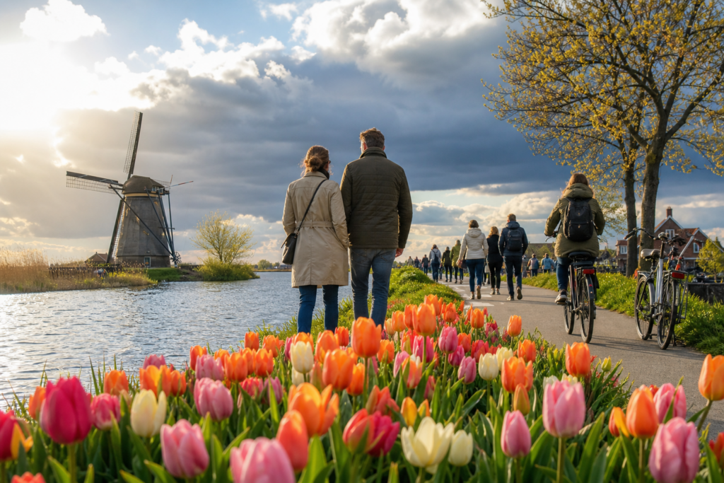 Last minute Nederland in april: weer, drukte en geschikte