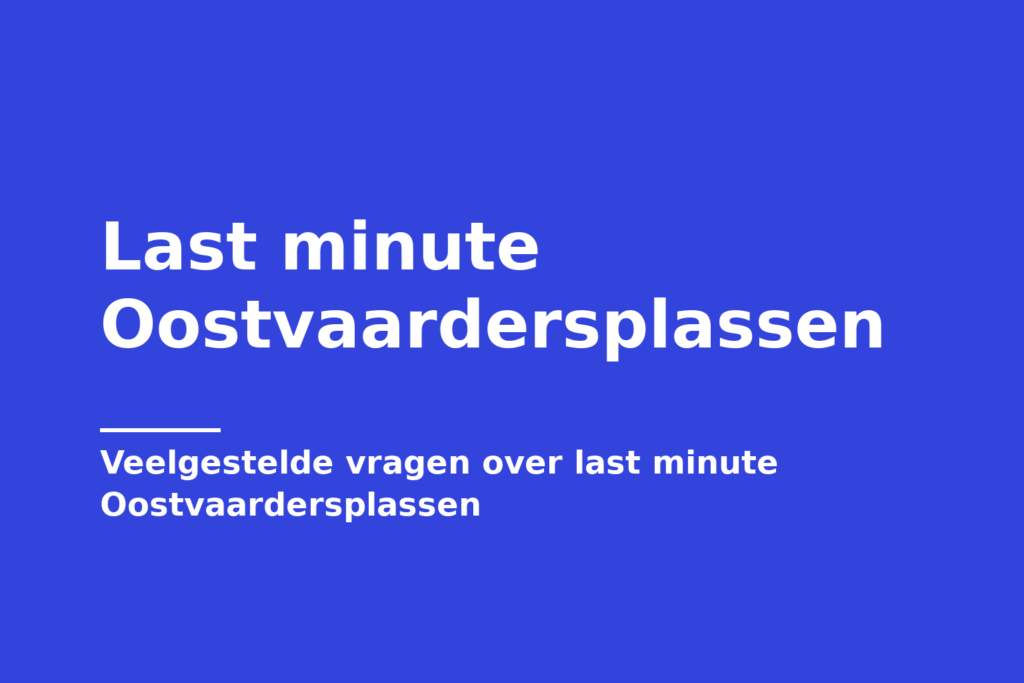 Last minute Oostvaardersplassen