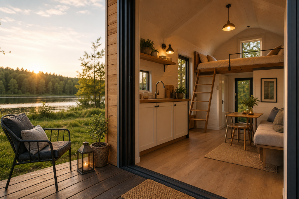 Last minute tiny house: ruimte, comfort en locatie