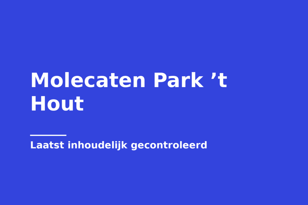 Molecaten Park ’t Hout
