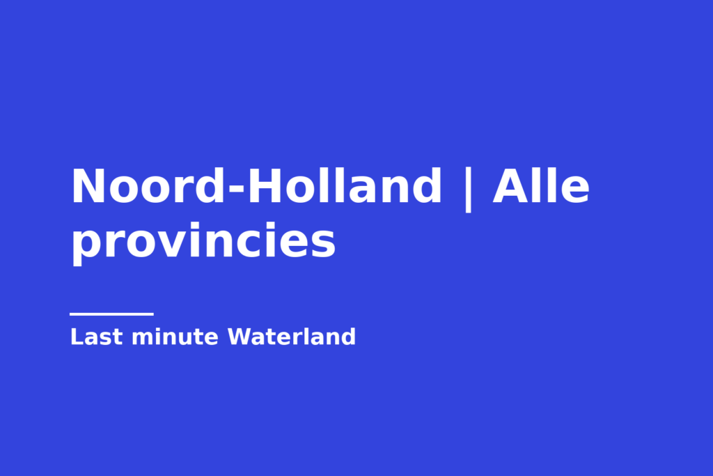 Noord-Holland | Alle provincies