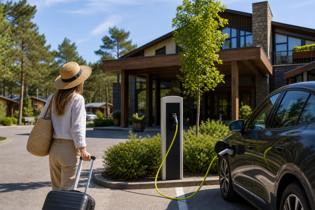 Parkeren bij hotels en vakantieparken: kosten vooraf