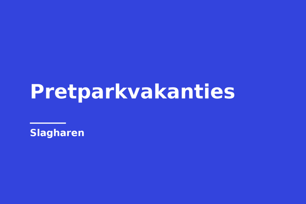 Pretparkvakanties