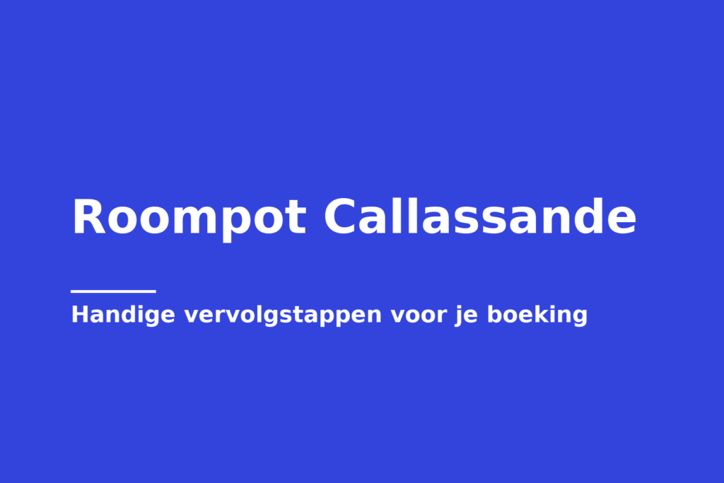 Roompot Callassande