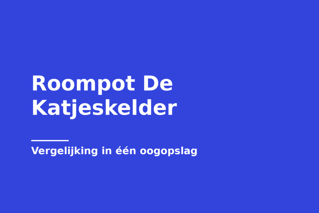 Roompot De Katjeskelder