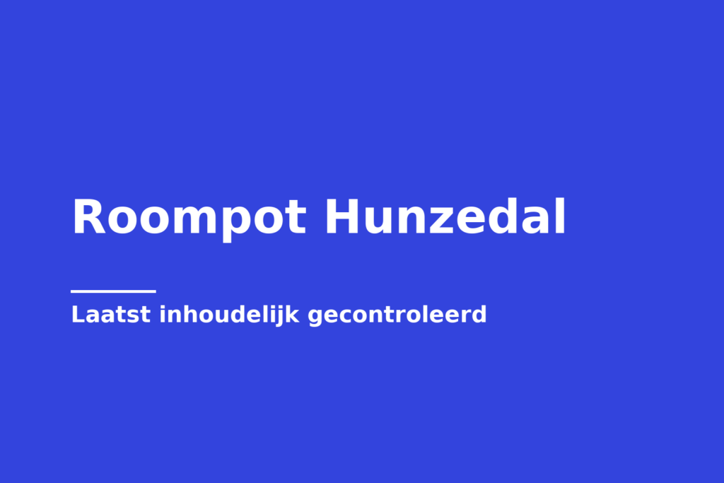 Roompot Hunzedal