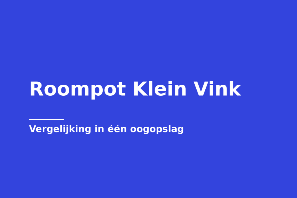 Roompot Klein Vink