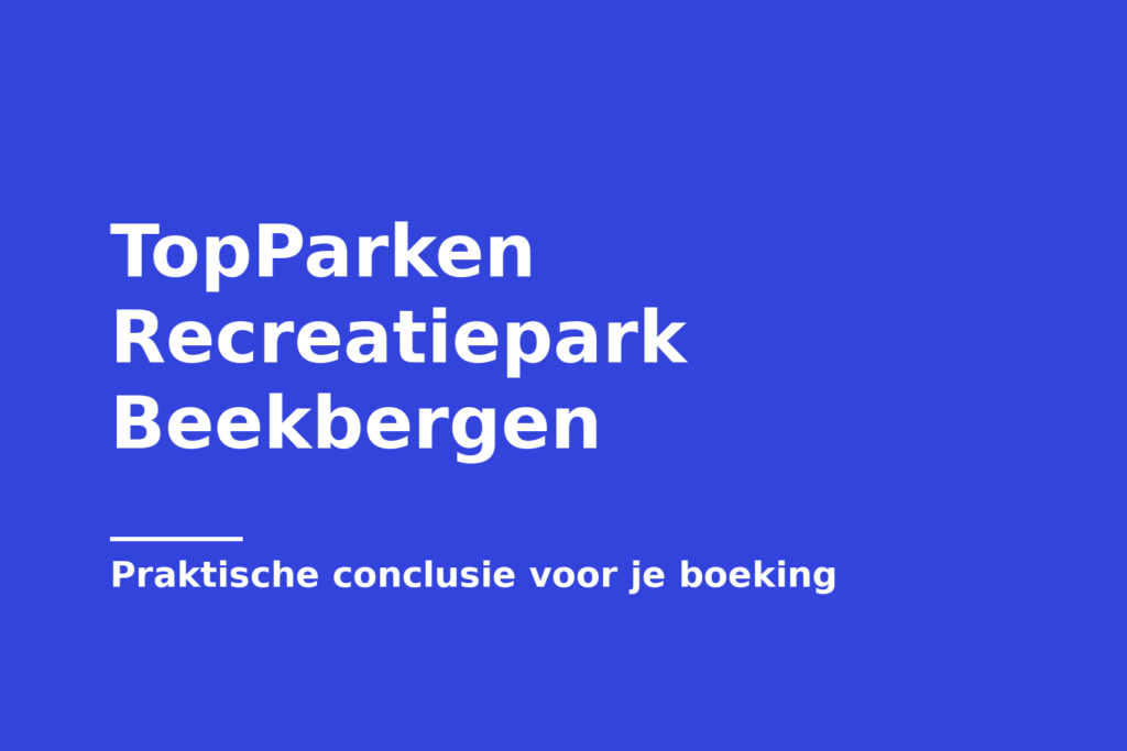 TopParken Recreatiepark Beekbergen