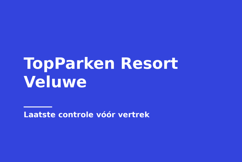 TopParken Resort Veluwe