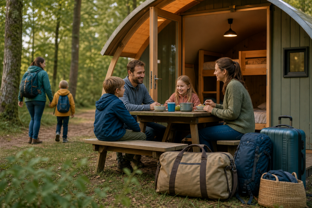 Trekkershut of glamping: comfortniveau en bagage vooraf