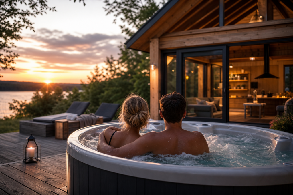 Vakantiehuis met jacuzzi