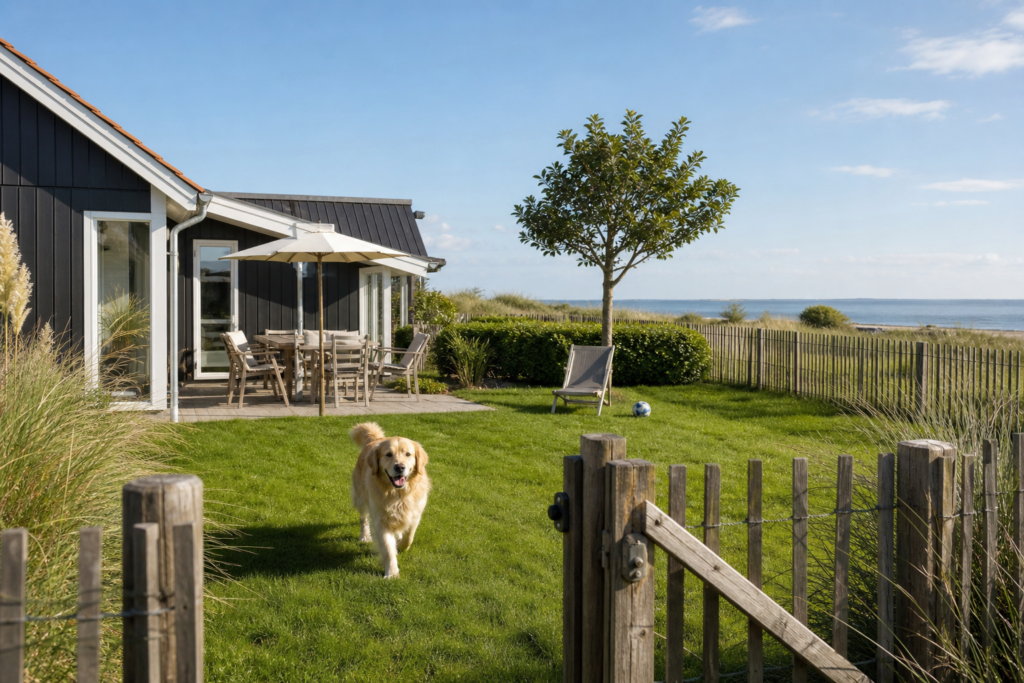 Vakantiehuis met omheinde tuin
