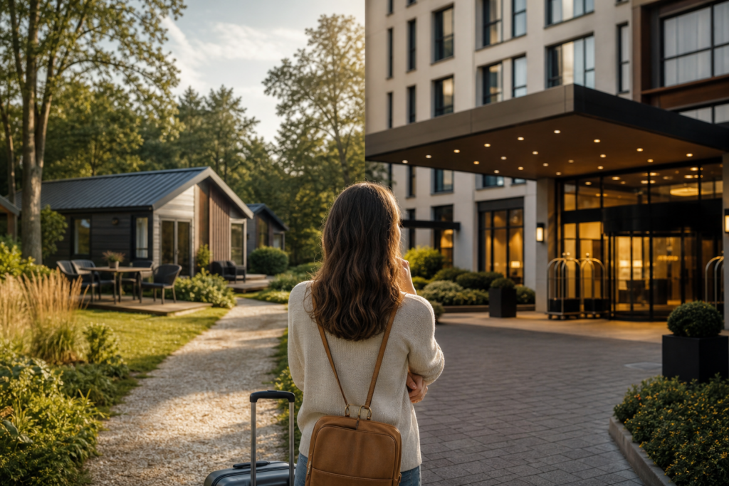 Vakantiepark of hotel: wat past beter bij een korte last
