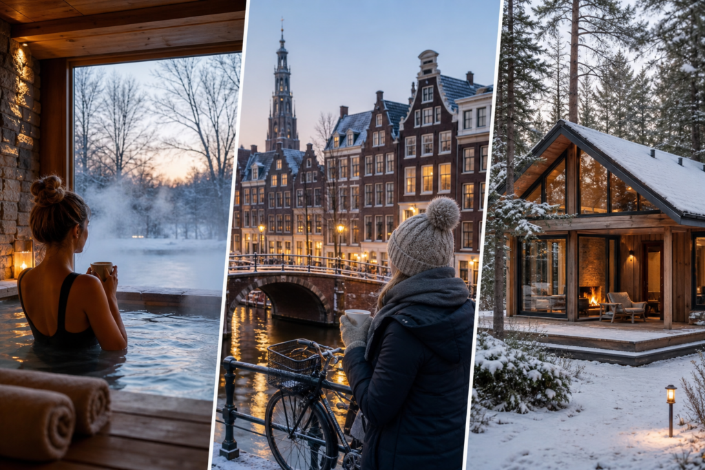 Winterweekend in Nederland: wellness, stad of natuurhuisje