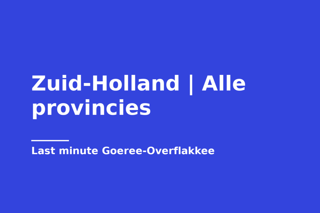 Zuid-Holland | Alle provincies